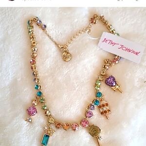 Betsy Johnson candy necklace